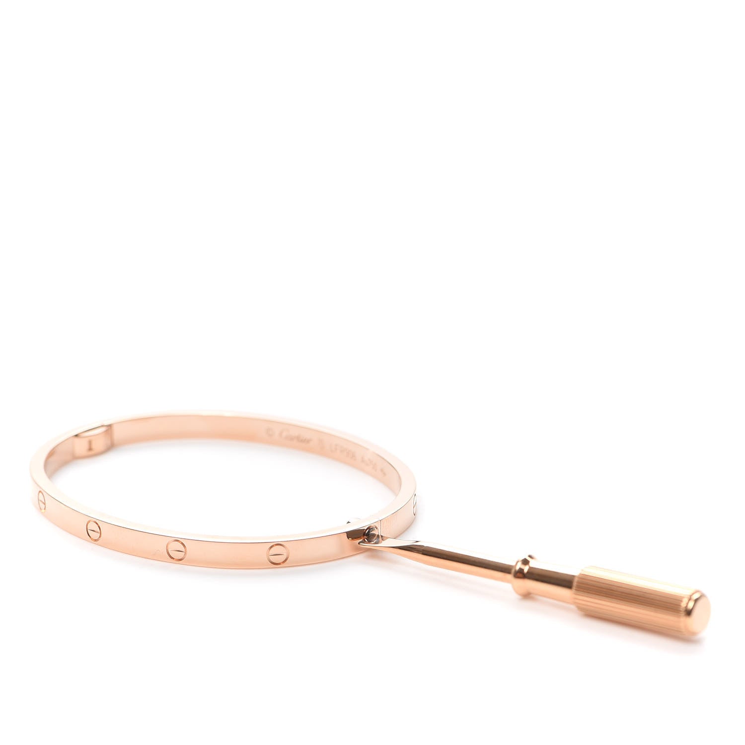 Cartier 18K Pink Gold Small LOVE Bracelet 15 4 of 6