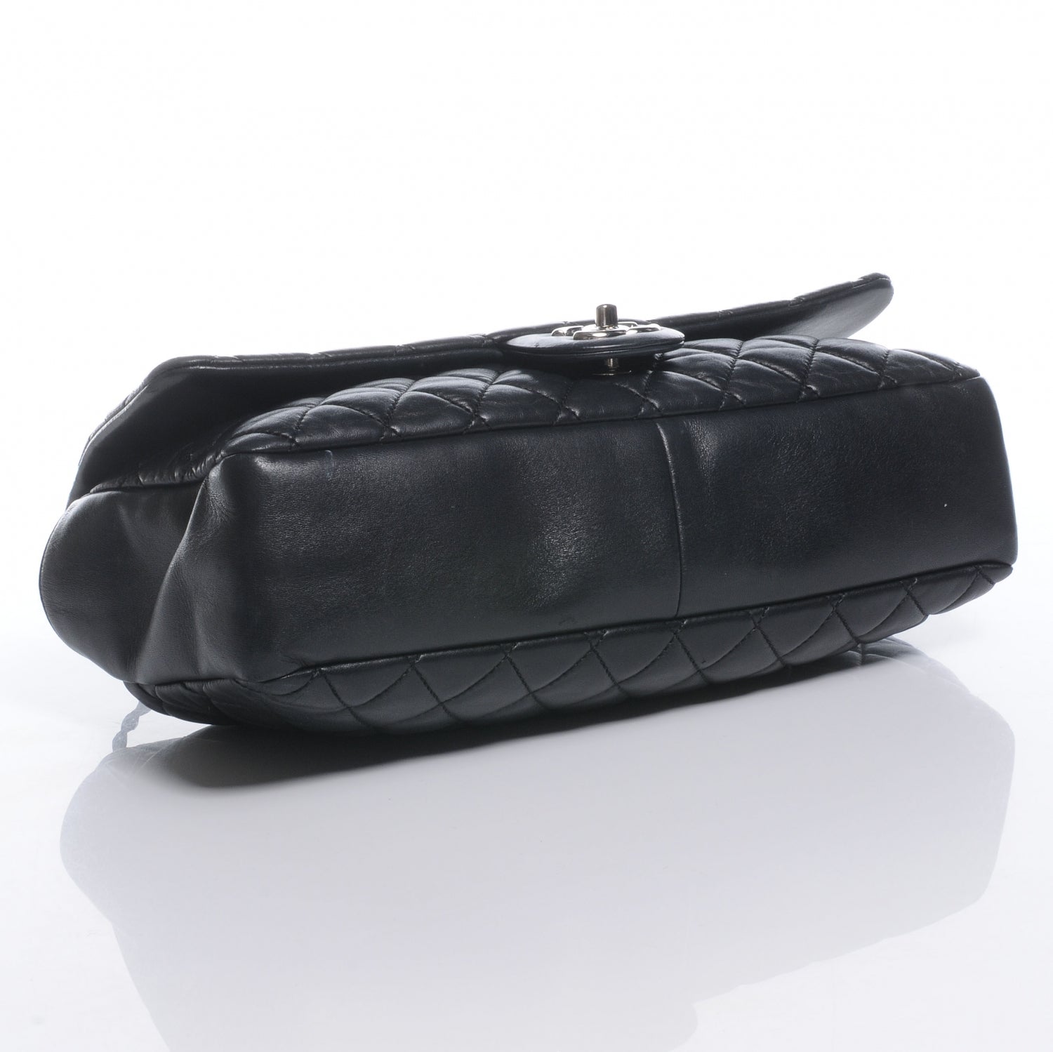 Chanel Lambskin Jumbo Coco Rain Flap Black 4 of 7