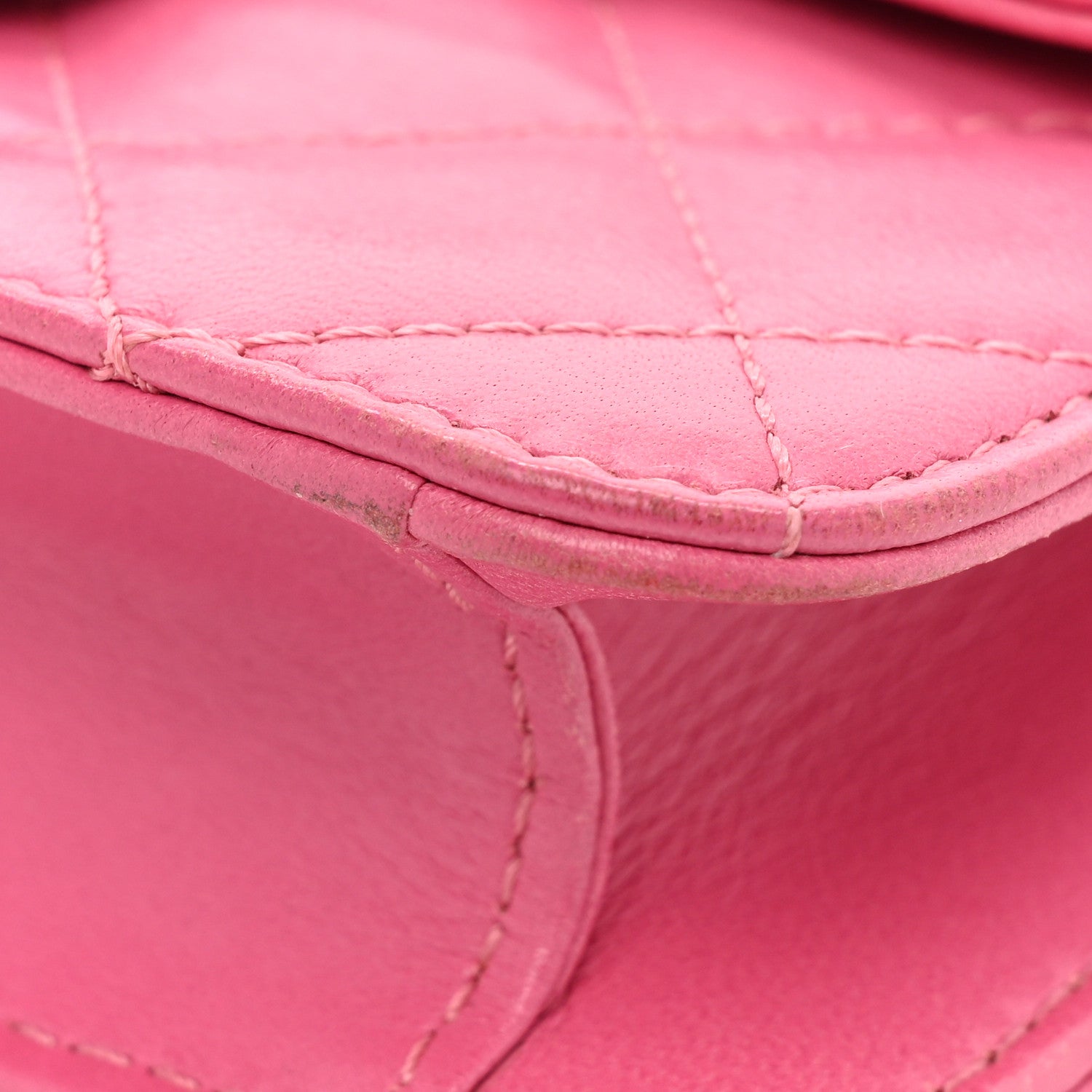 Chanel Lambskin Quilted Mini Crossing Times Flap Pink 12 of 16