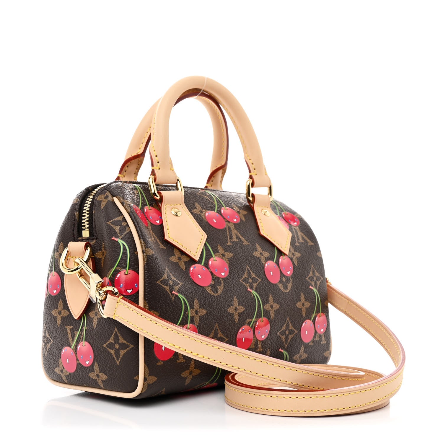 Louis Vuitton LV X TM Monogram Cerises Speedy Bandouliere 20 3 of 10
