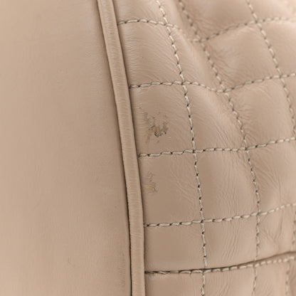 Celine Calfskin Quilted Medium C Backpack Beige 11 of 11