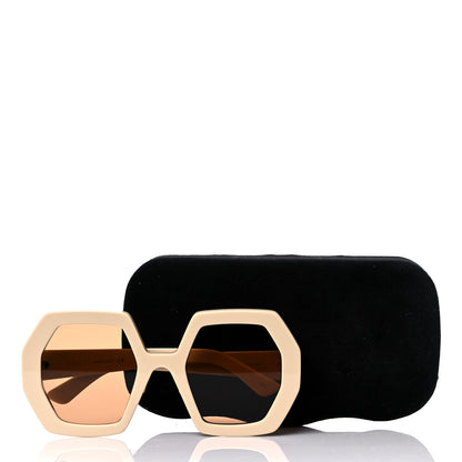 Gucci Acetate Square Sunglasses GG0772S White 9 of 9