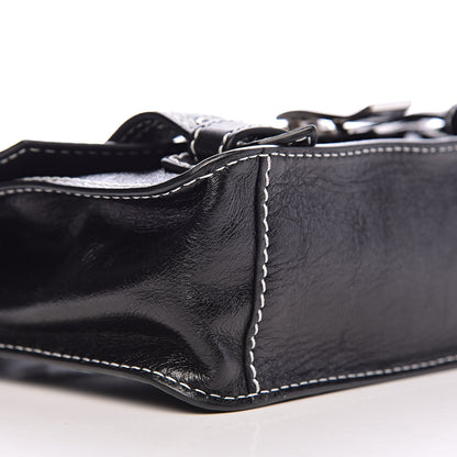 Proenza Schouler Lambskin PS1+ Mini Pouch Messenger Black 8 of 10