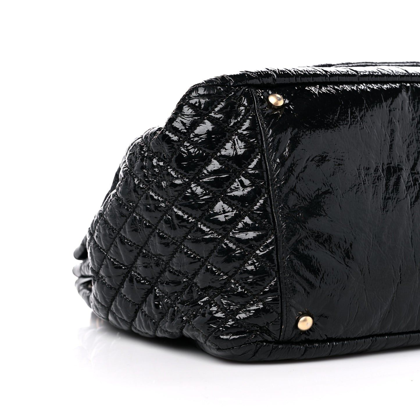 Vinyl XL Rock and Chain Flap Black