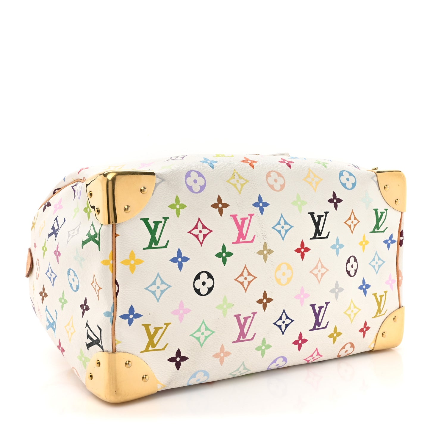 Monogram Multicolor Speedy 30 White