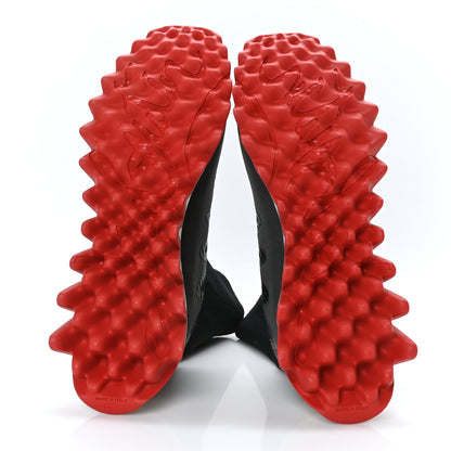 Christian Louboutin Knit Mesh Sharky Sock Sneakers 38 Black 5 of 7