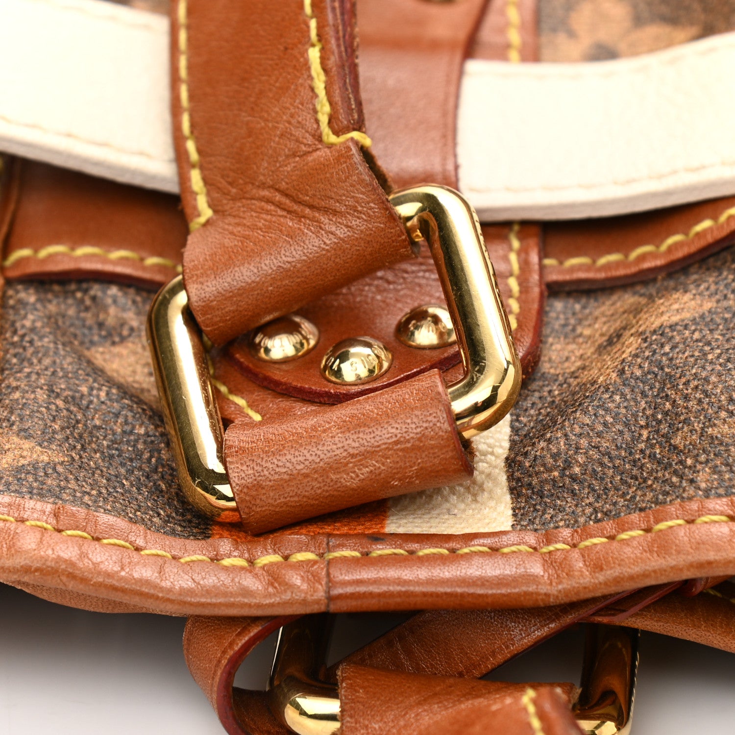 Louis Vuitton Monogram Rayures Tisse Sac PM 16 of 18