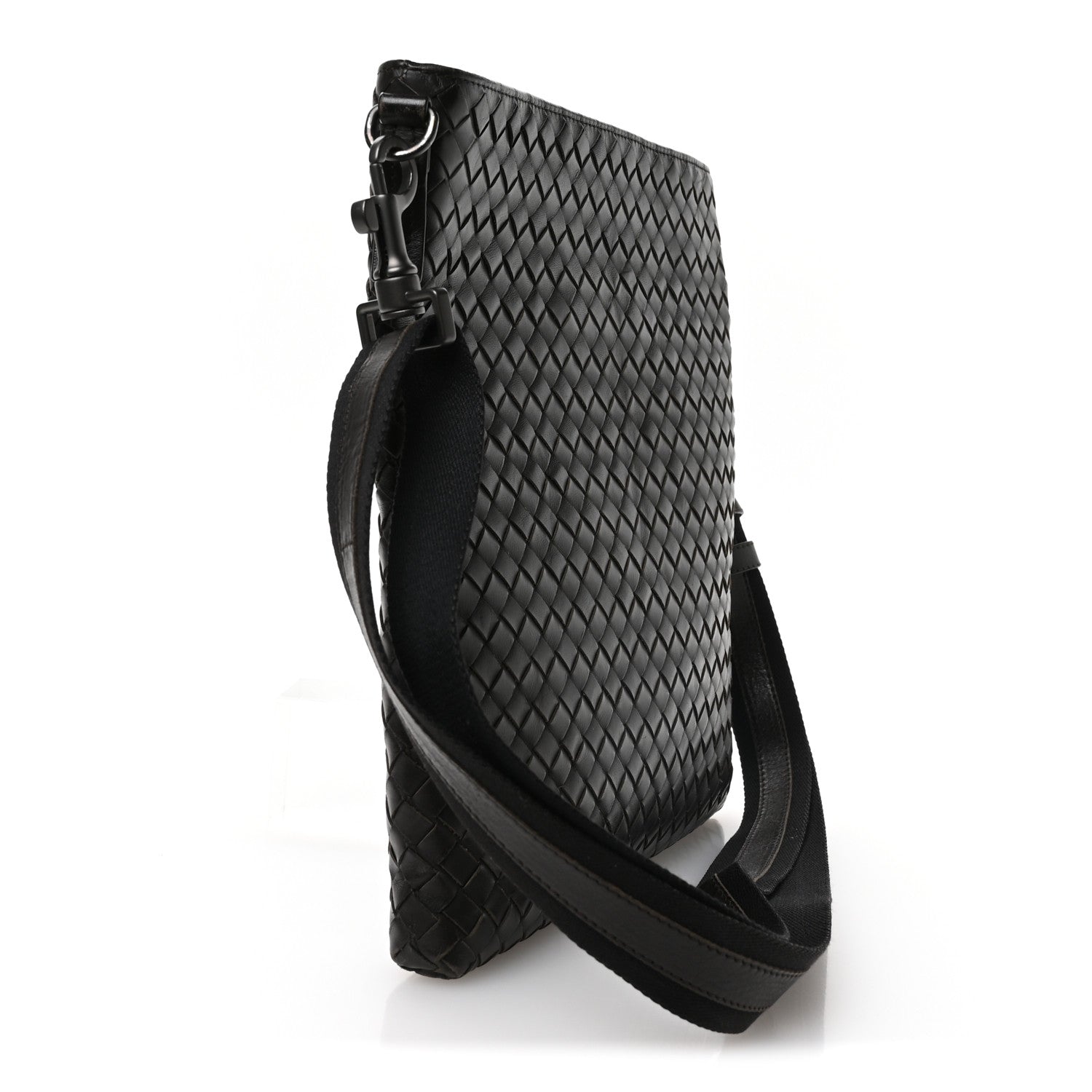Bottega Veneta Nappa Intrecciato VN Crossbody Messenger Bag Fondant 3 of 10