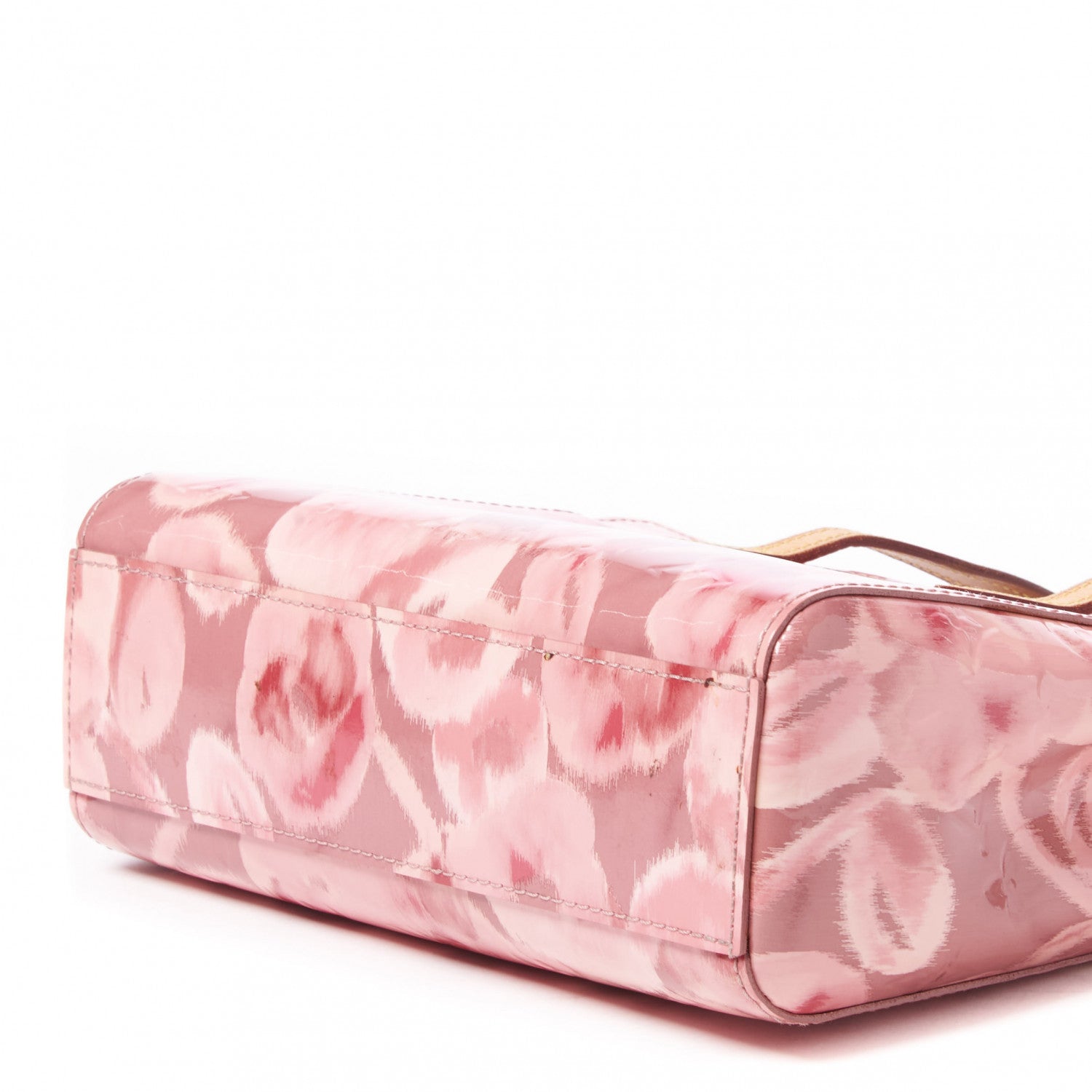 Louis Vuitton Vernis Ikat Catalina BB Rose Velours 5 of 8