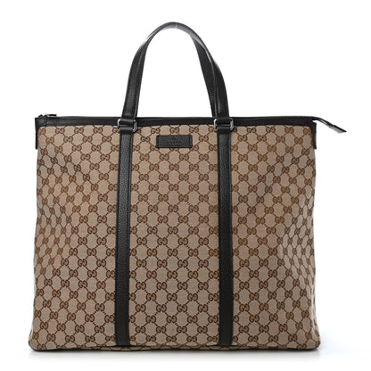Gucci GG Monogram Large Joy Tote Bag Dark Brown 1 of 9