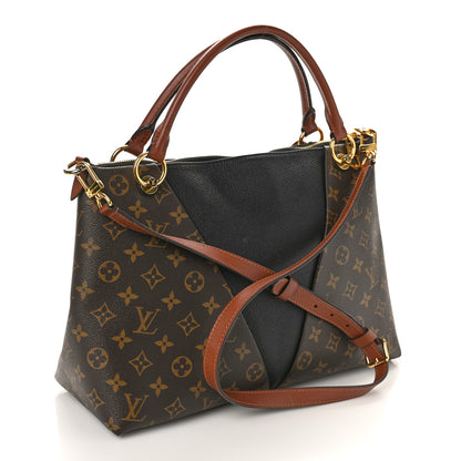 Louis Vuitton Monogram V Tote MM Black 3 of 10
