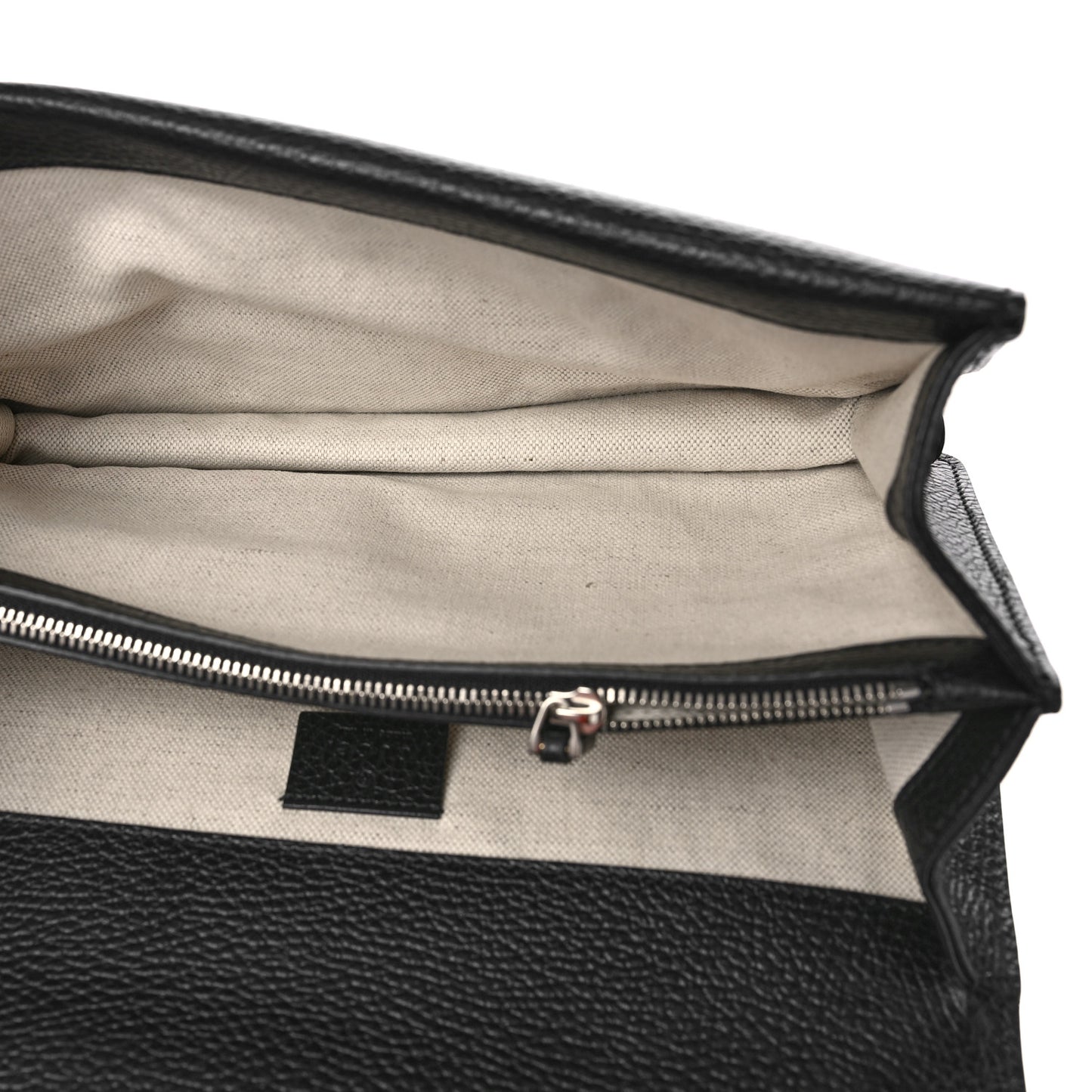 Pebbled Calfskin Small Dionysus Shoulder Bag Black