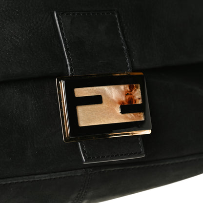 Fendi Vitello Savana Forever Mama Baguette Black 18 of 18