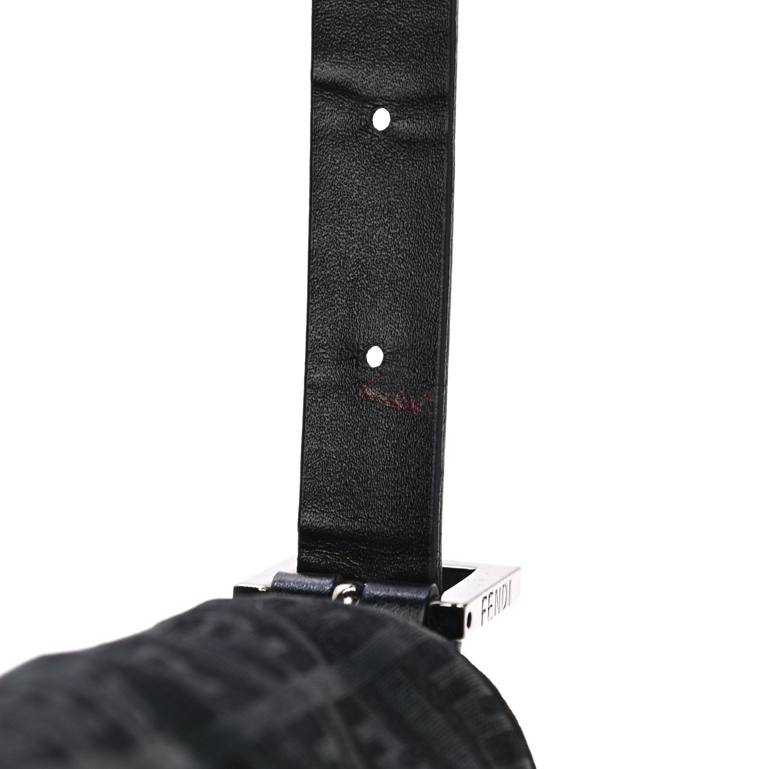 Fendi Zucchino Baguette Black 12 of 16