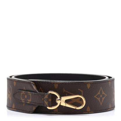 Louis Vuitton Monogram Bandouliere Shoulder Strap Black 1 of 5