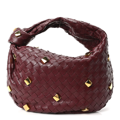 Bottega Veneta Nappa Intrecciato Studded Teen Jodie Hobo Barolo 1 of 10