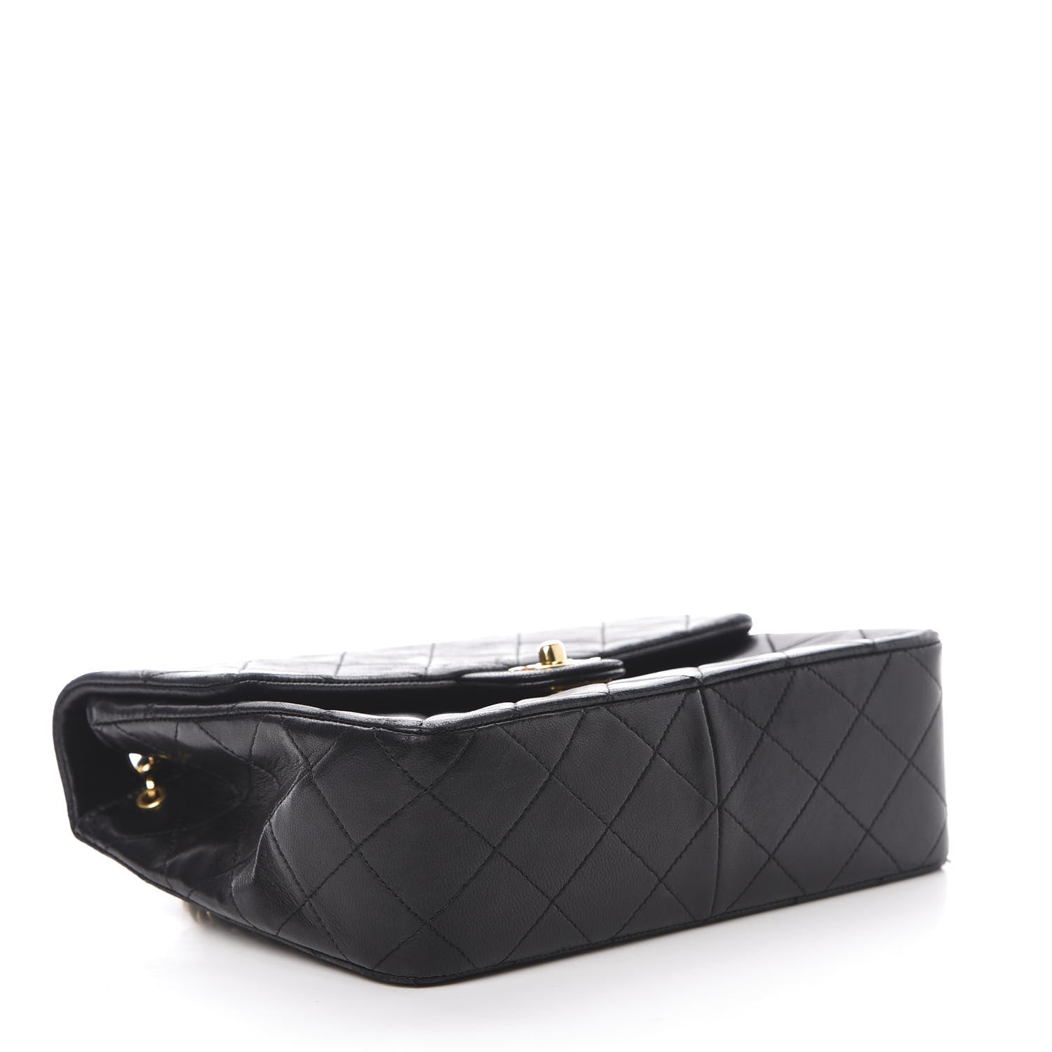Chanel Lambskin Quilted Mini Square Flap Black 4 of 15