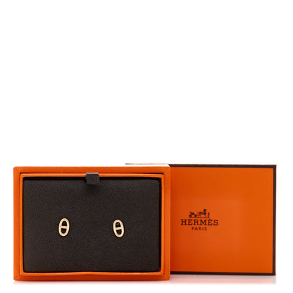 Hermes 18K Rose Gold TPM Farandole Stud Earrings 5 of 5