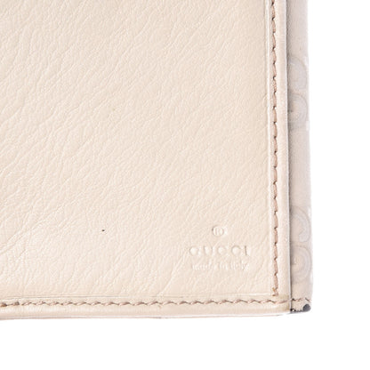 Gucci Guccissima Heart Continental Wallet Off White 6 of 7