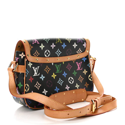 Louis Vuitton Monogram Multicolor Sologne Black 3 of 8