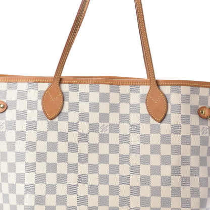 Louis Vuitton Damier Azur Neverfull MM 7 of 9
