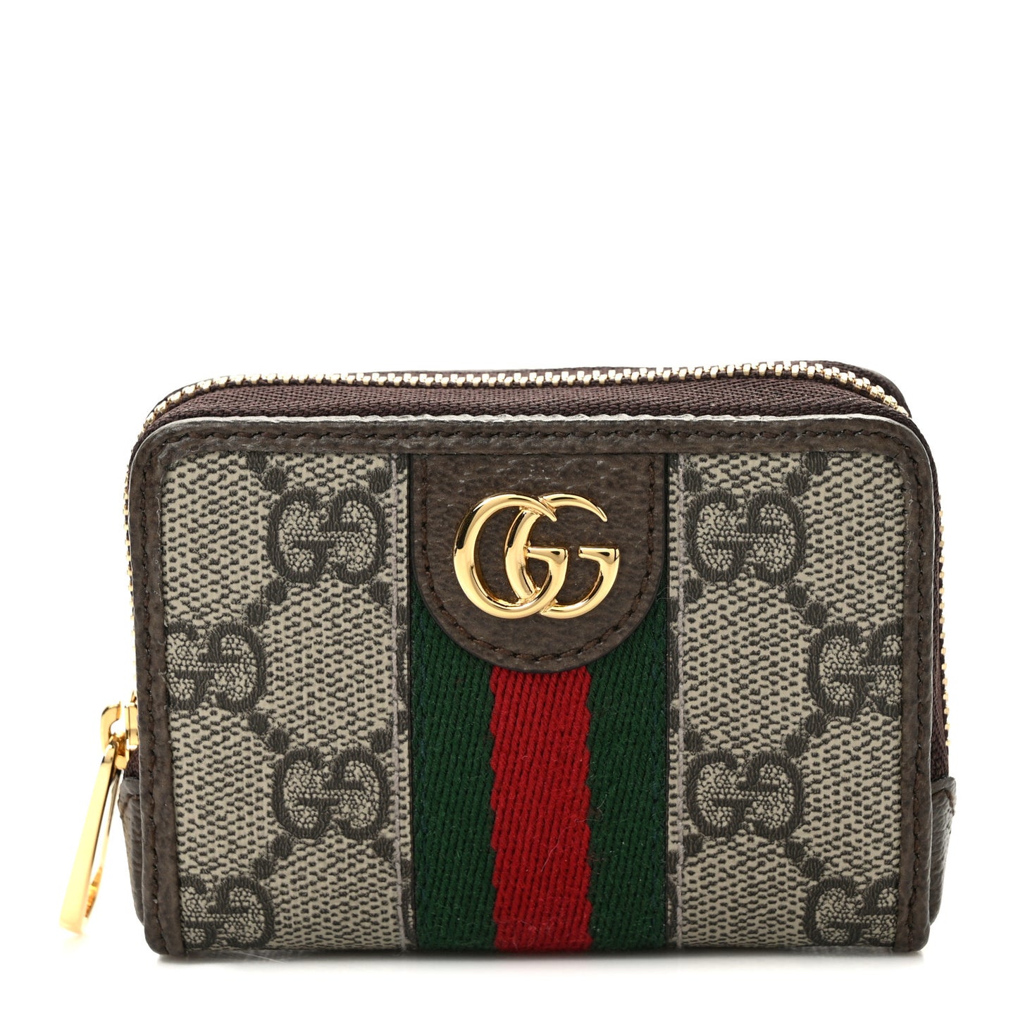 GG Supreme Monogram Web Ophidia Playing Card Case Beige New Acero
