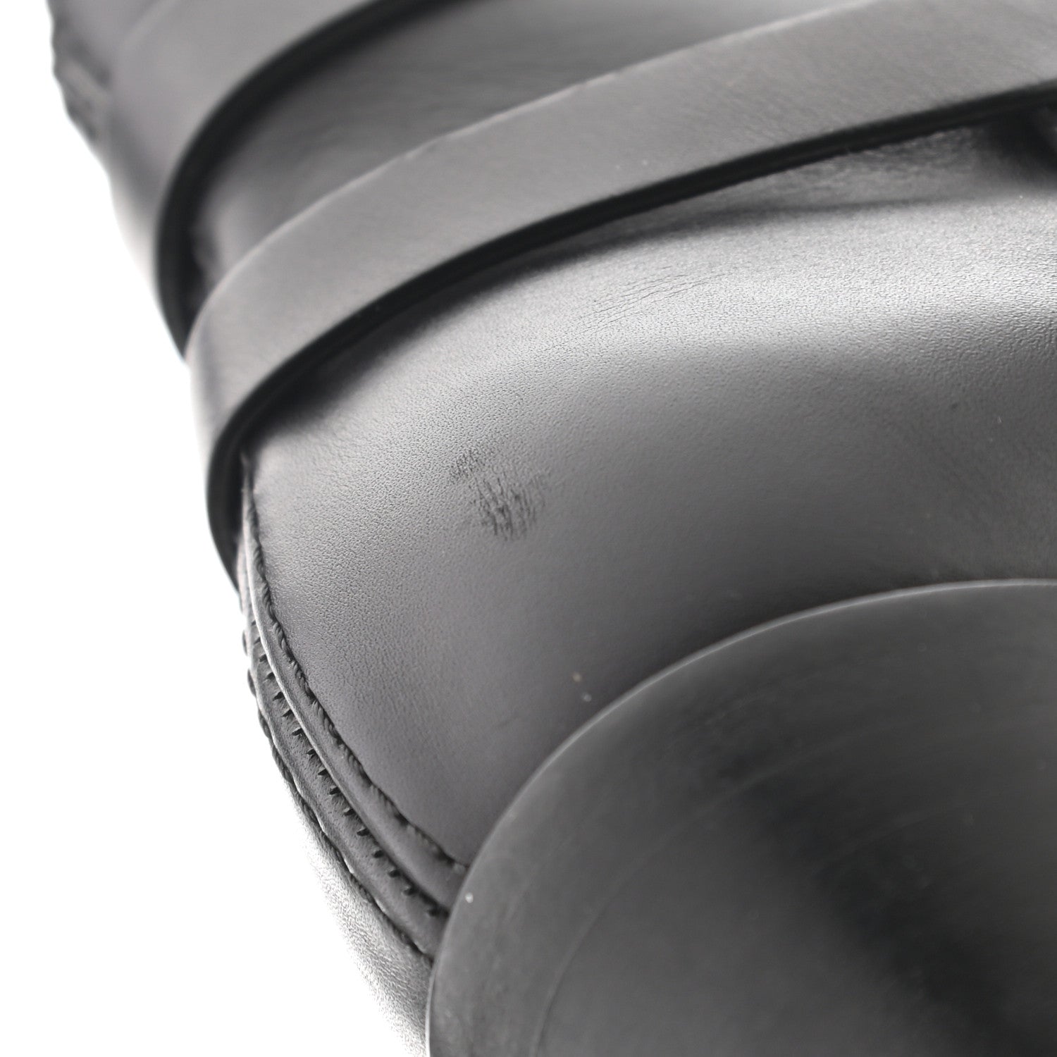 Christian Dior Calfskin Diorsaddle Boots 37 Black 11 of 16