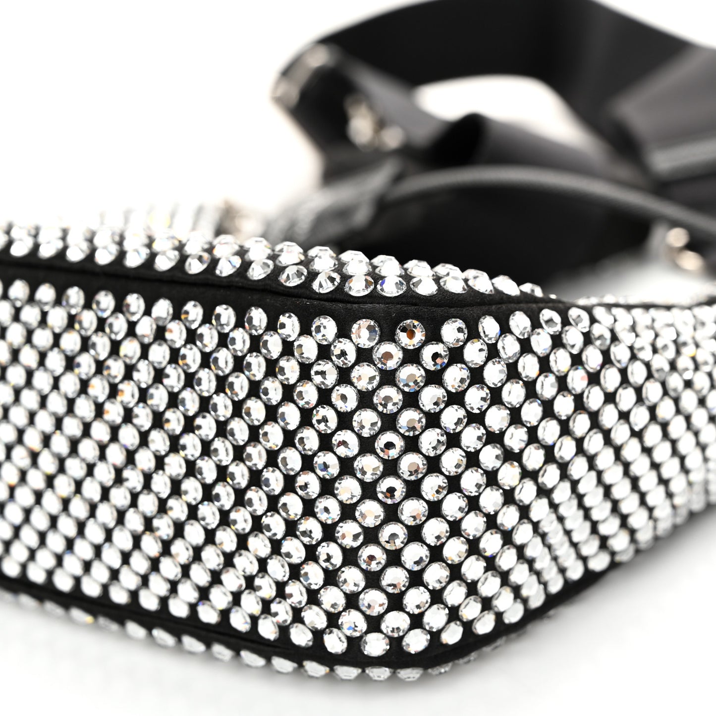Satin Crystal Re-Edition 2005 Shoulder Bag Cristal