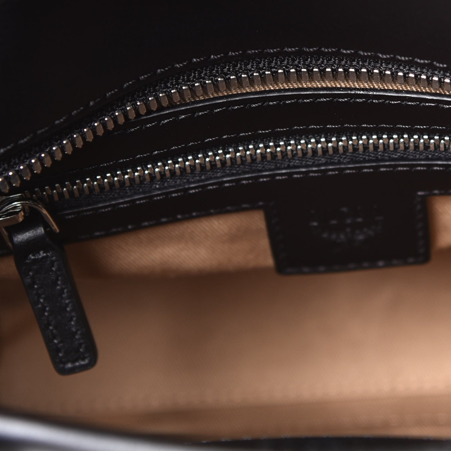 MCM Visetos Mini Toni Shopper Tote Gold 4 of 4