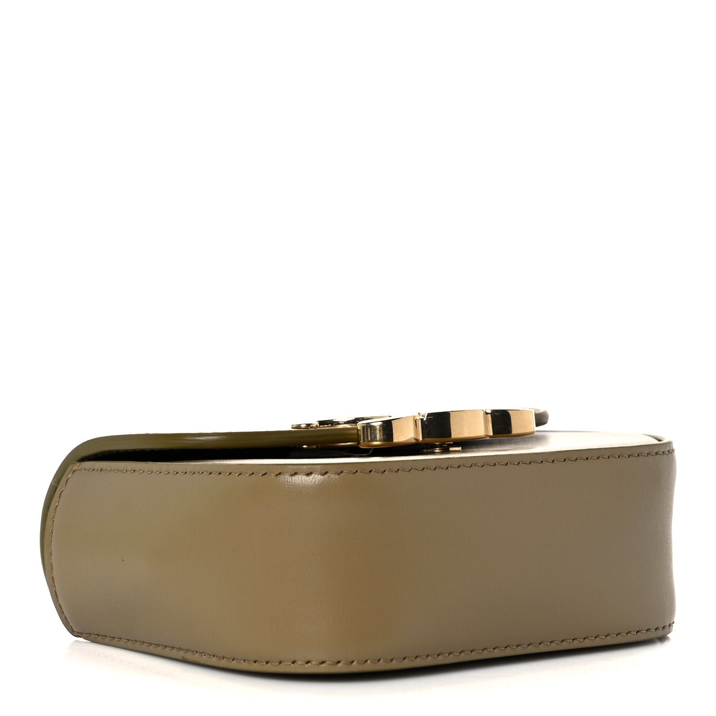 Shiny Calfskin Mini Triomphe Olive