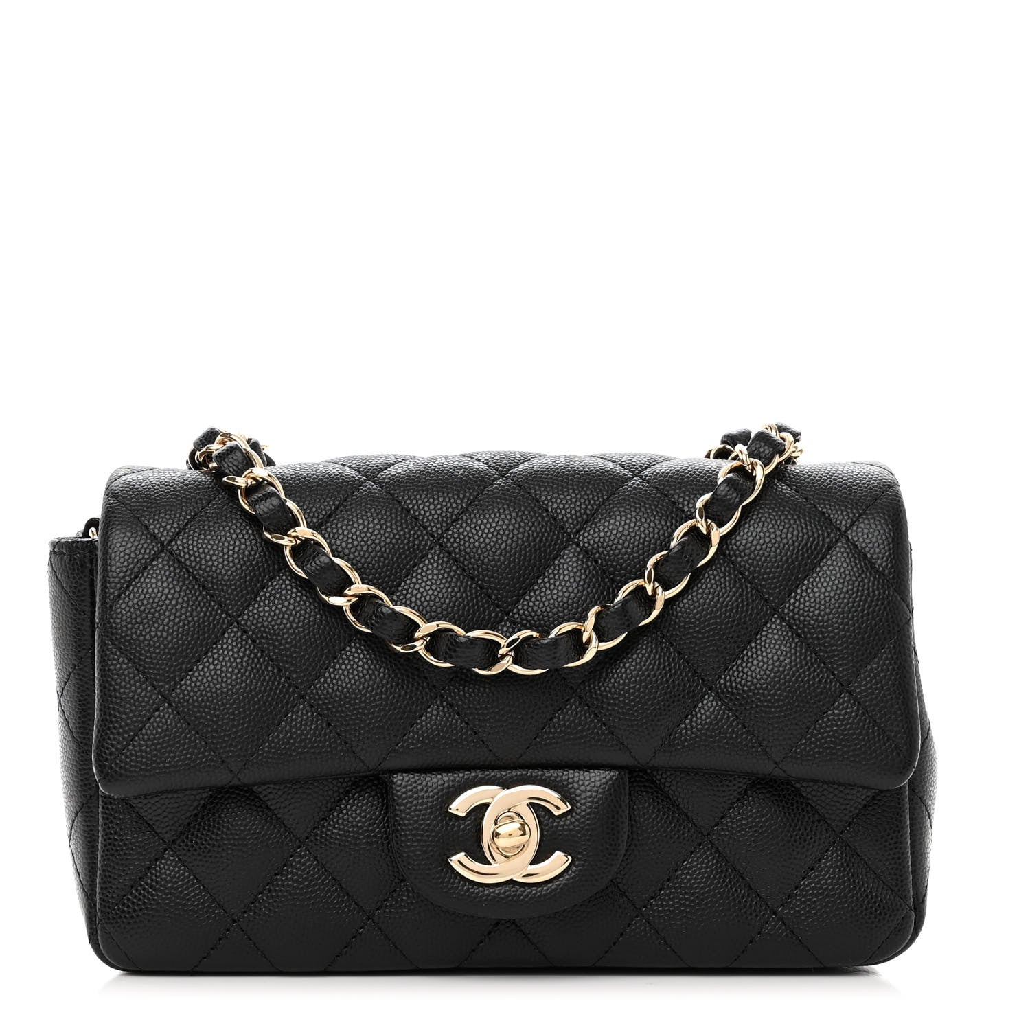 Chanel Caviar Quilted Mini Rectangular Flap Black 1 of 13