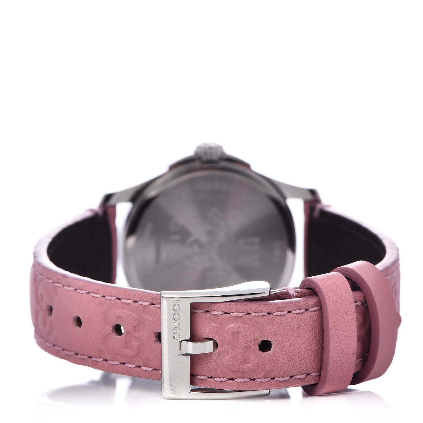 Stainless Steel Calfskin 27mm G-Timeless Quartz Watch Pink
