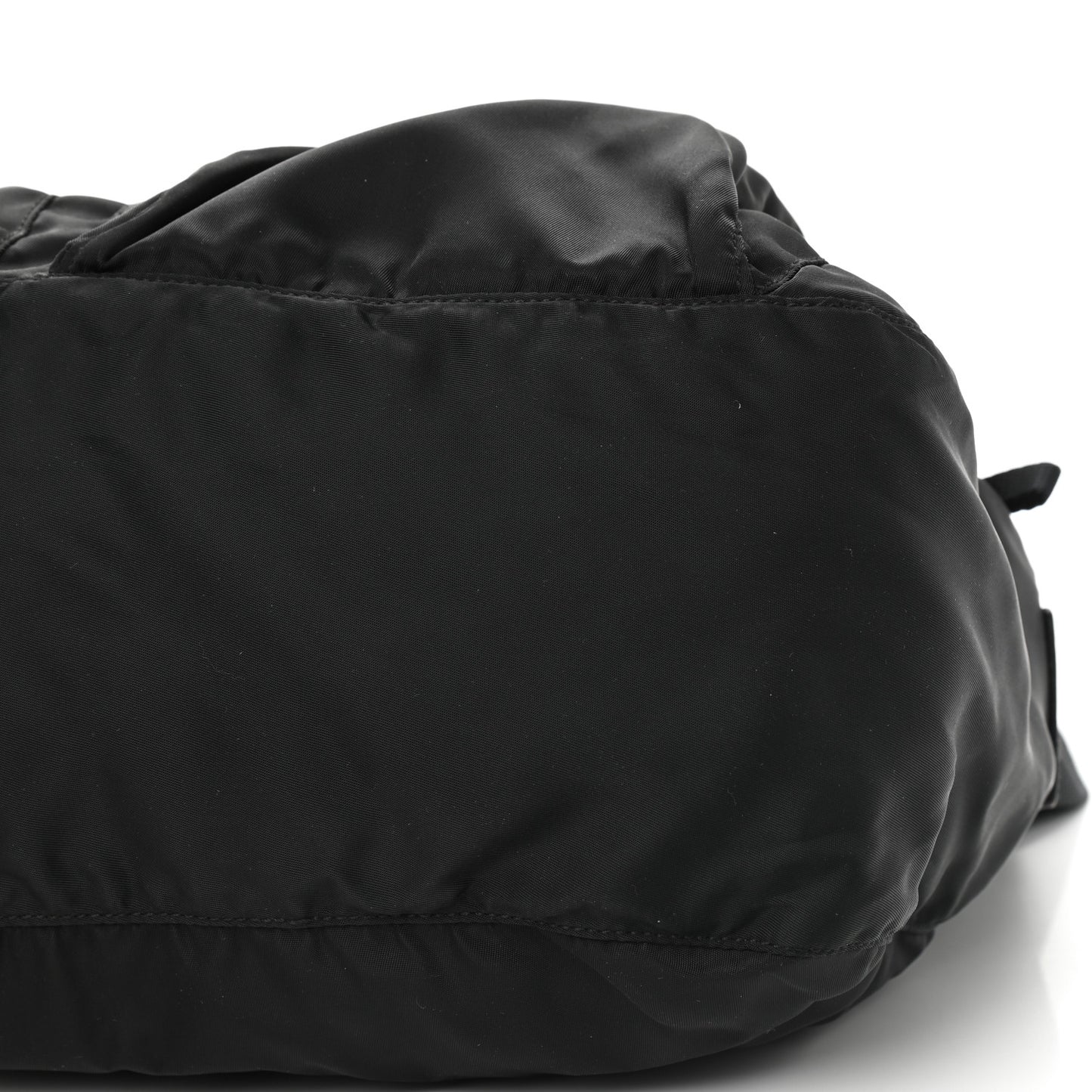 Tessuto Nylon Vela Messenger Bag Black