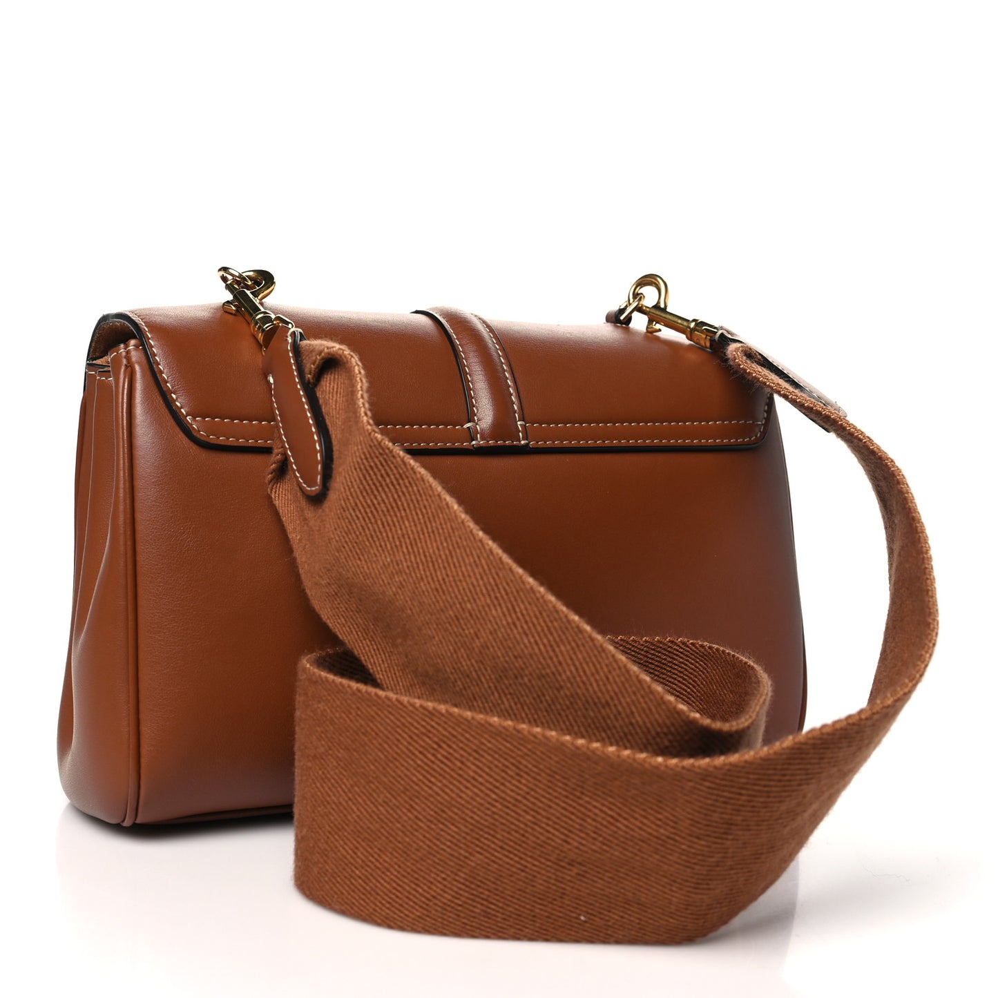 Smooth Calfskin Teen 16 Crossbody Bag Soft Tan