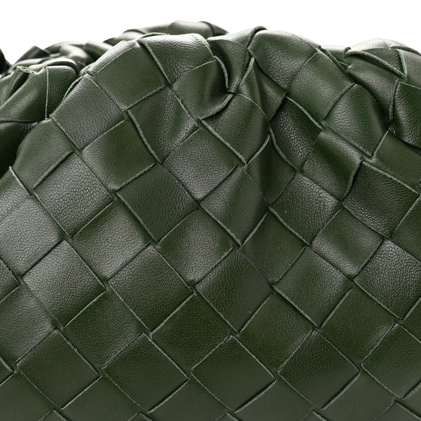 Nappa Intrecciato The Mini Pouch Raintree