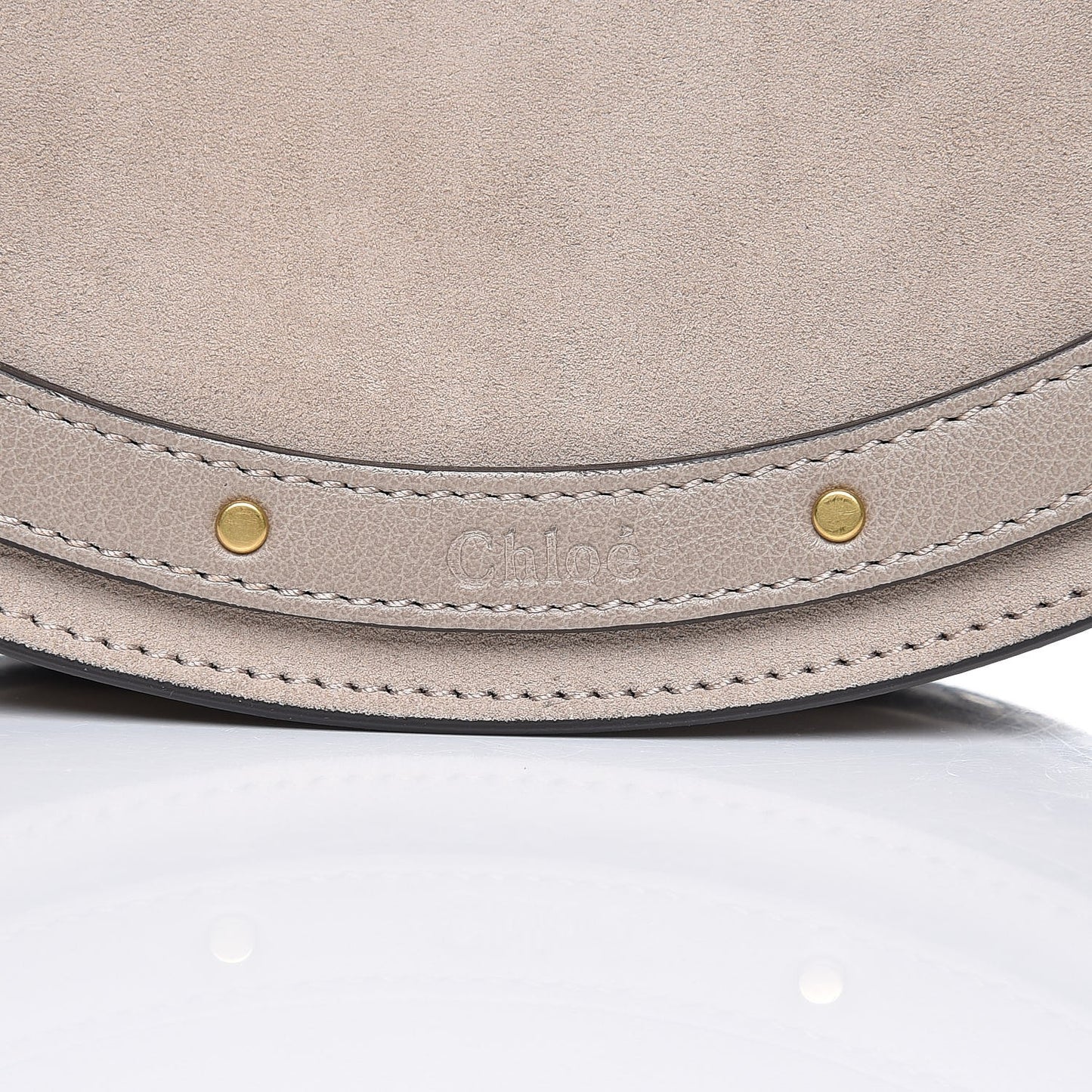 Calfskin Suede Medium Pixie Bag Motty Grey