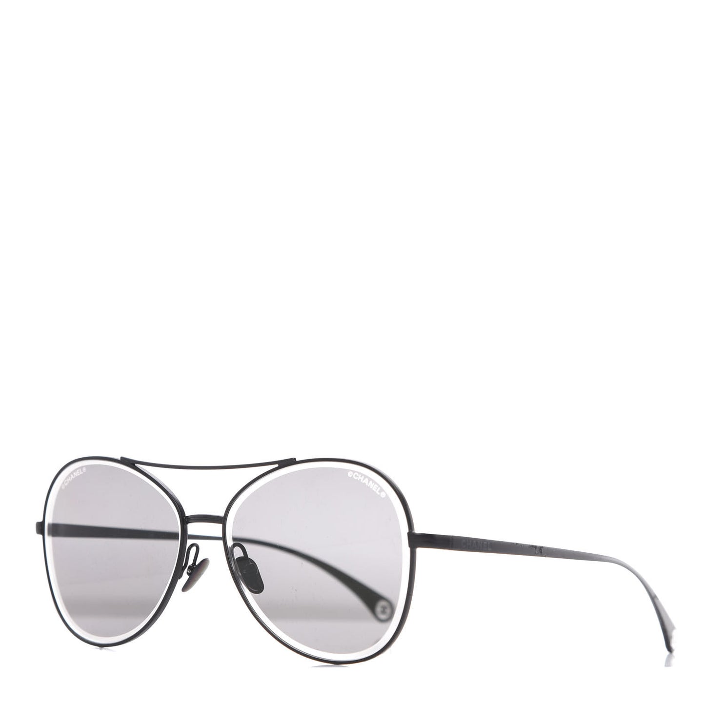 Metal Pilot Sunglasses 4260 Black