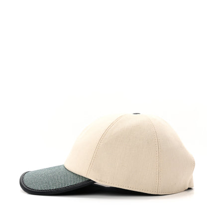 Hermes Cotton Tess Pop Cap 58 Ecru Marine 4 of 10