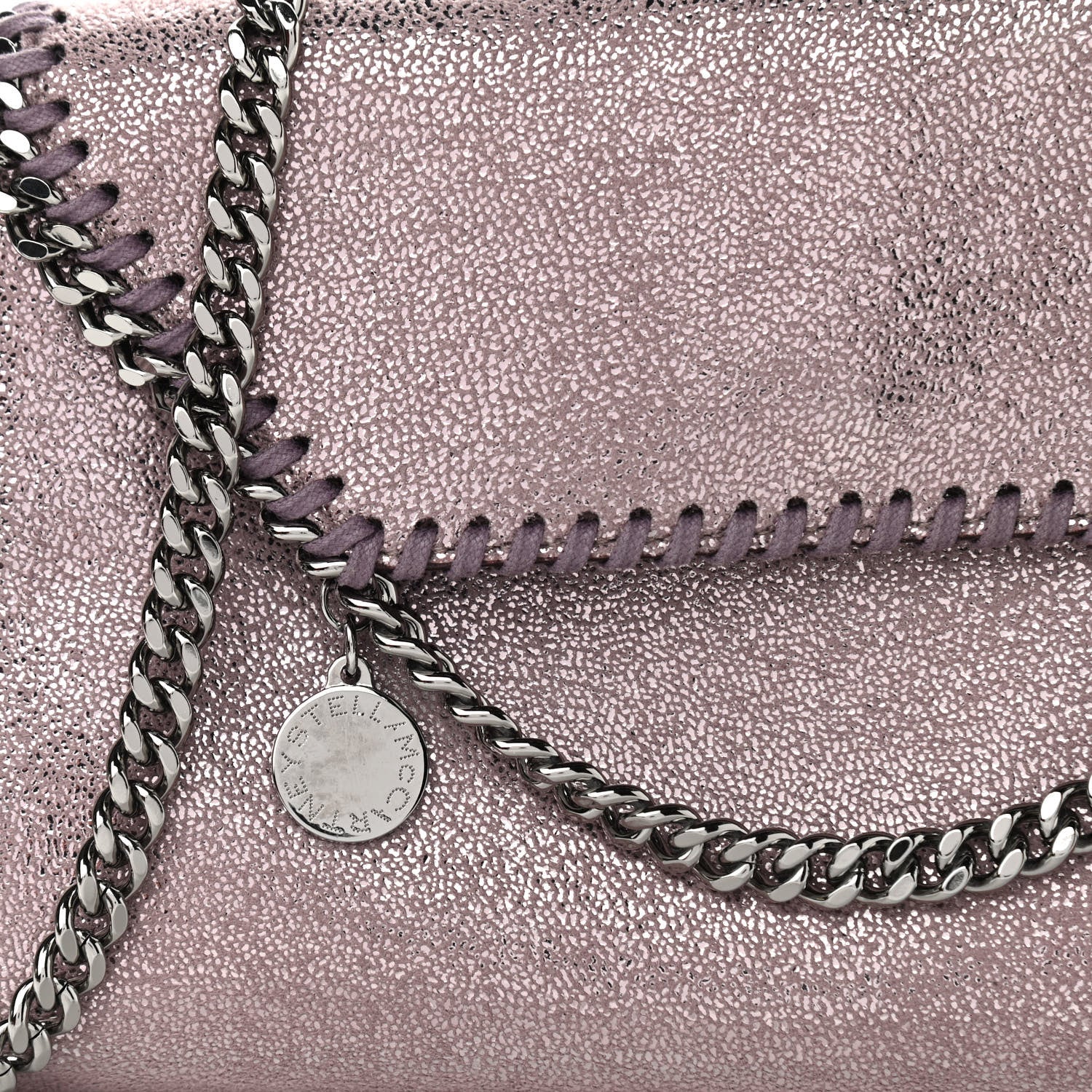 Stella McCartney Shaggy Deer Falabella Mini Crossbody Bag Pink 8 of 10