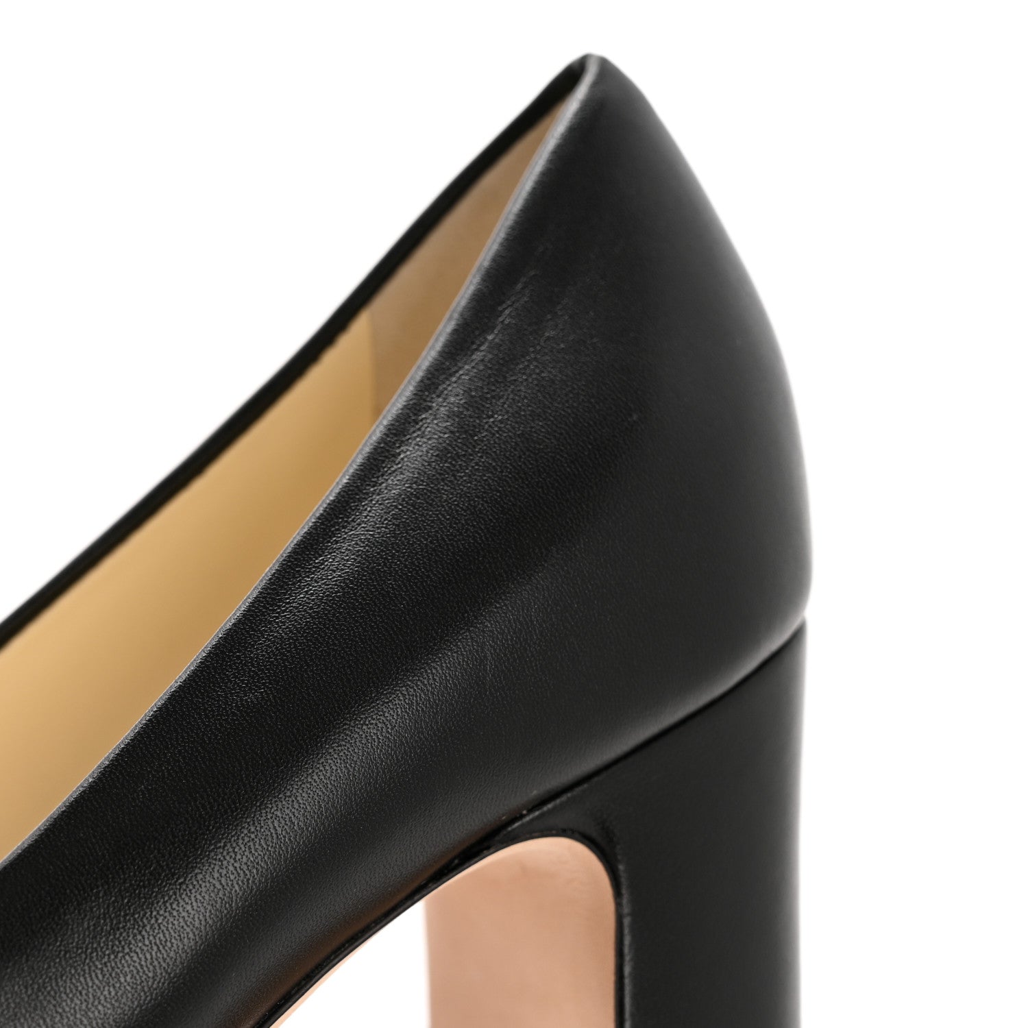 Chanel Calfskin Peep Toe CC Pumps 35 Black 1779876 – FASHIONPHILE