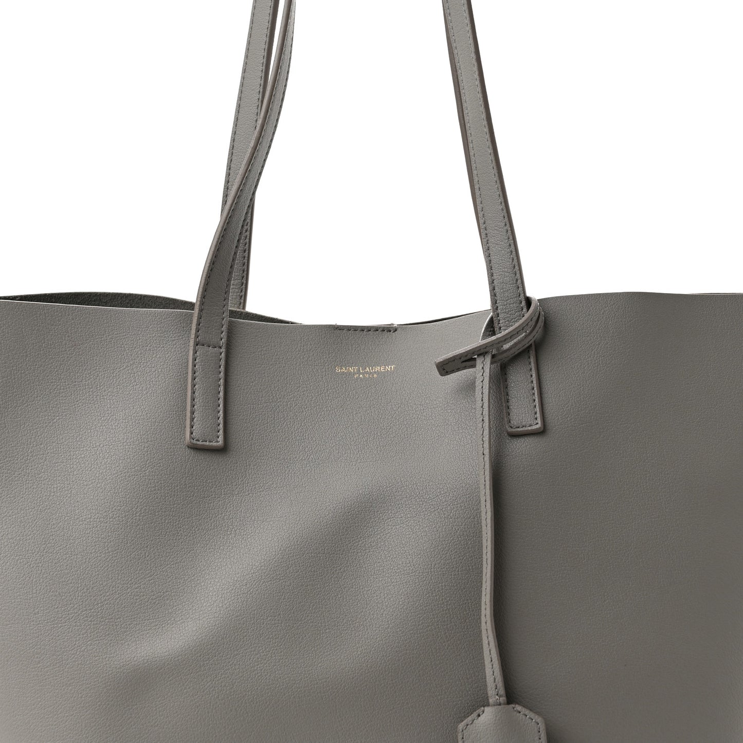 Calfskin Large Shopping Tote Earth