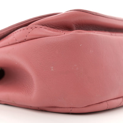 Chanel Calfskin Stitched Small Flap Bag Pink 9 of 11