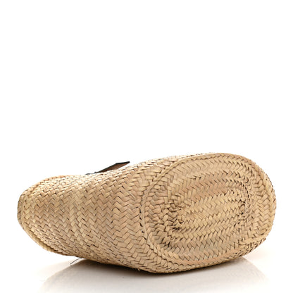 Loewe Raffia Large Basket Tote Bag Natural Tan 4 of 12