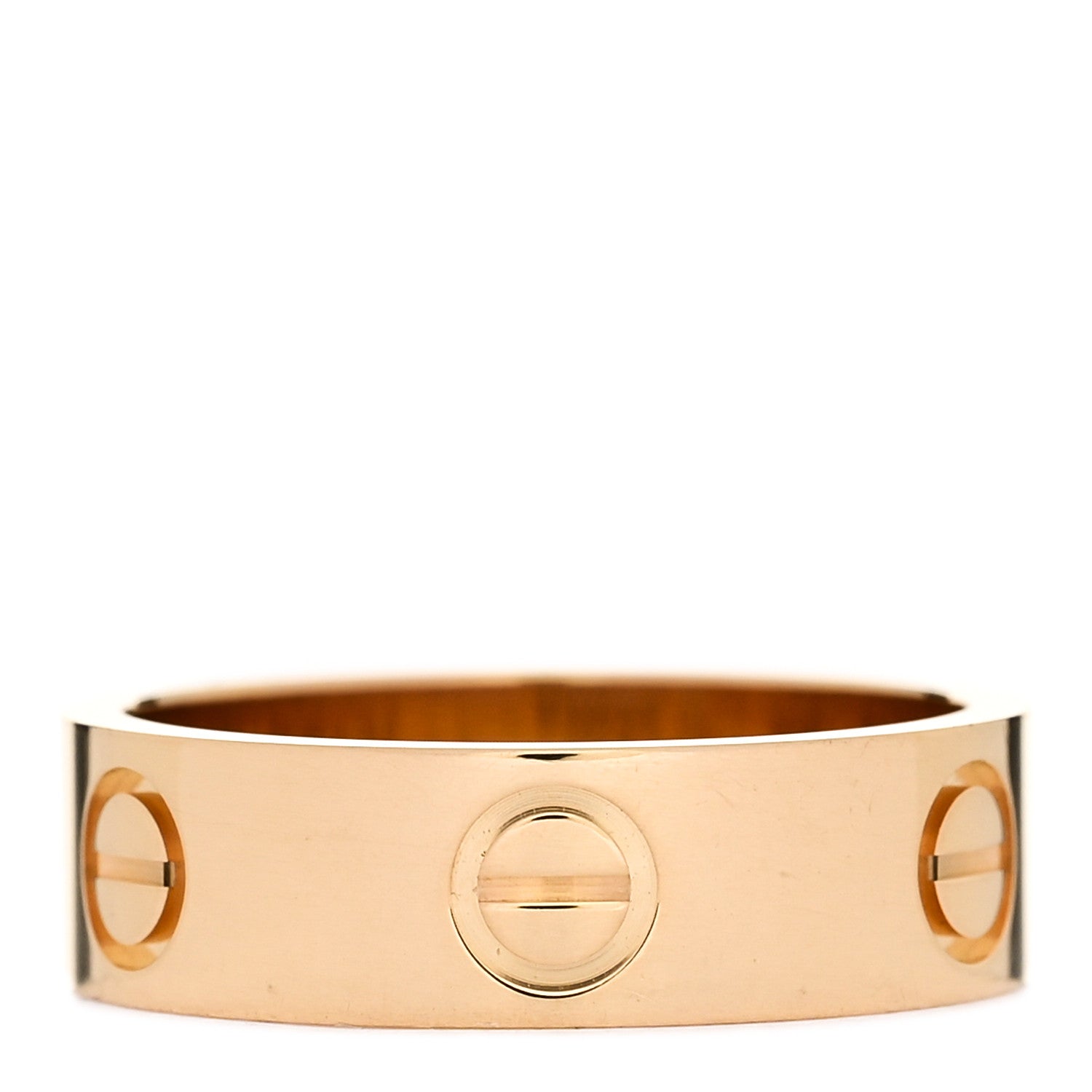 Cartier 18K Yellow Gold 5.5mm LOVE Ring 52 6 3 of 5