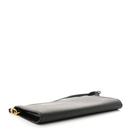 Louis Vuitton Epi Pochette Accessories 24 Black 4 of 10