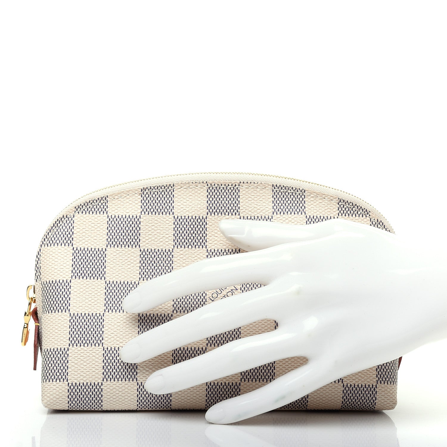 Louis Vuitton Damier Azur Cosmetic Pouch 2 of 8