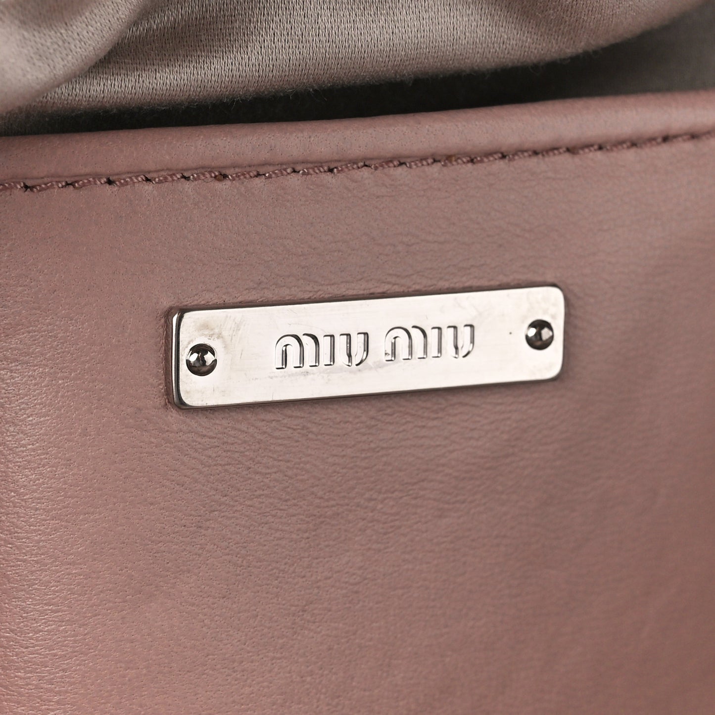 Nappa Matelasse Crystal Camera Bag Cammeo