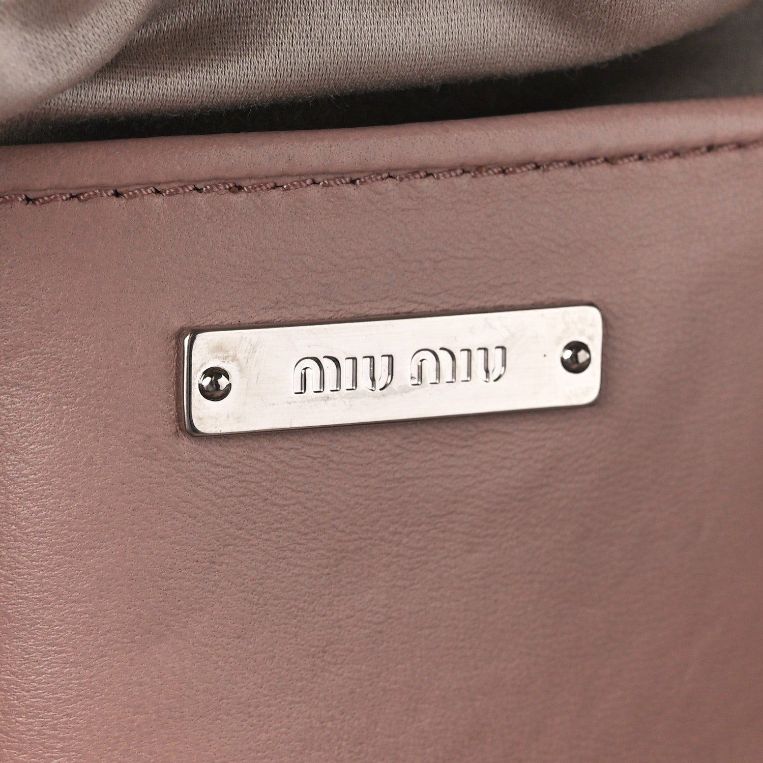 Miu Miu Nappa Matelasse Crystal Camera Bag Cammeo 6 of 11