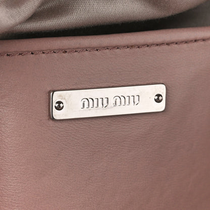 Miu Miu Nappa Matelasse Crystal Camera Bag Cammeo 6 of 11