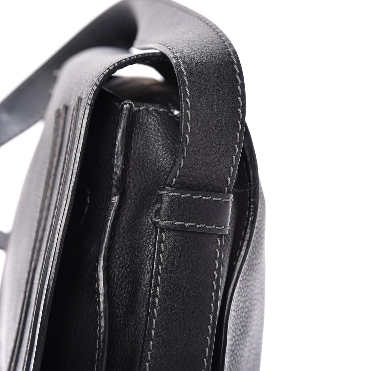 Chloe Calfskin Medium Marcie Round Crossbody Bag Black 12 of 12